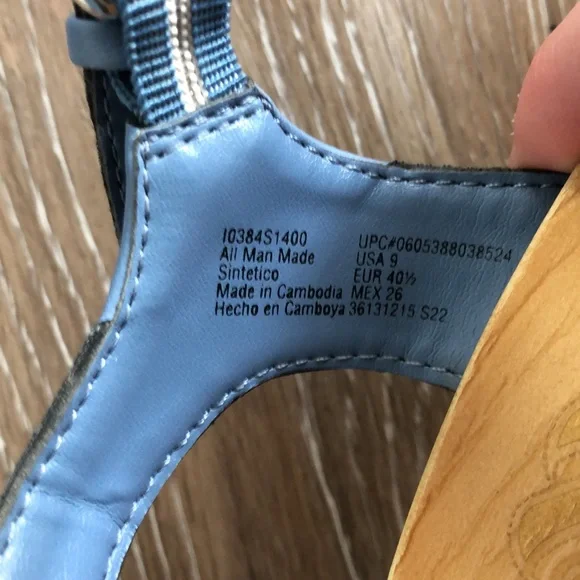 Retro-inspired wooden platform sandals - Picture 5 of 6